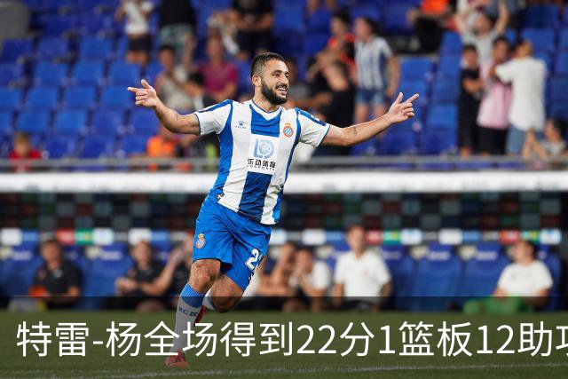 特雷-杨全场得到22分1篮板12助攻1抢断
